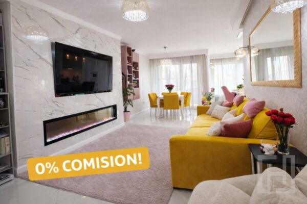 0% COMISION! Apartament 3 camere, 81mp, 2 terase, parcare, Sopor