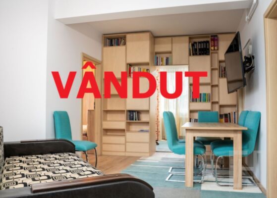 0 % comision, Apartament cu doua dormitoare si living, finisat,Marasti