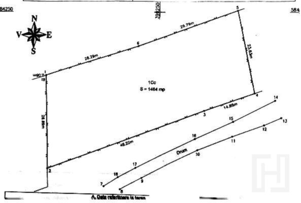 Teren intravilan pentru bloc, zona Campului
