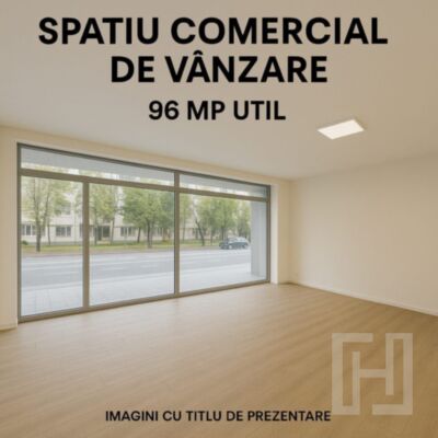 Spatiu comercial, intrare din strada, vitrina, zona Garii