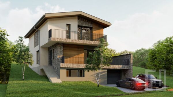 Casa individuala D+P+E cu garaj 220 mp utili, 550mp teren - Chinteni