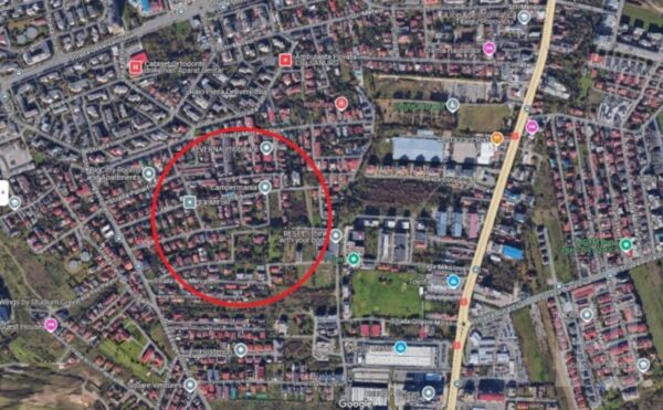 Teren intravilan 843 mp, cu autorizatie de construire D+P+E,  Europa